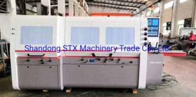 High Precision 4 Side Moulder with Horizontal Saw Blade Machine
