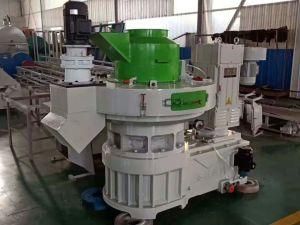 Rice Sawdust Coffee High Efficiency Sunflower Seed Husk 90kw for Sale Vertical Ring Die Pellet Mill