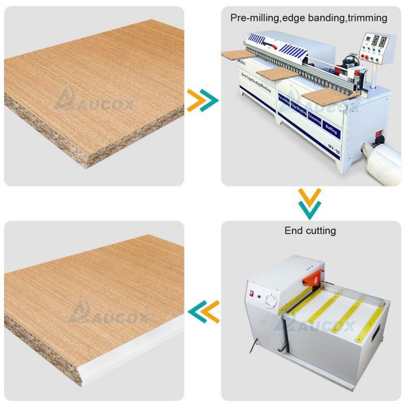 PVC Wood MDF 45 Degree Bevel Automatic Edge Banding Machine