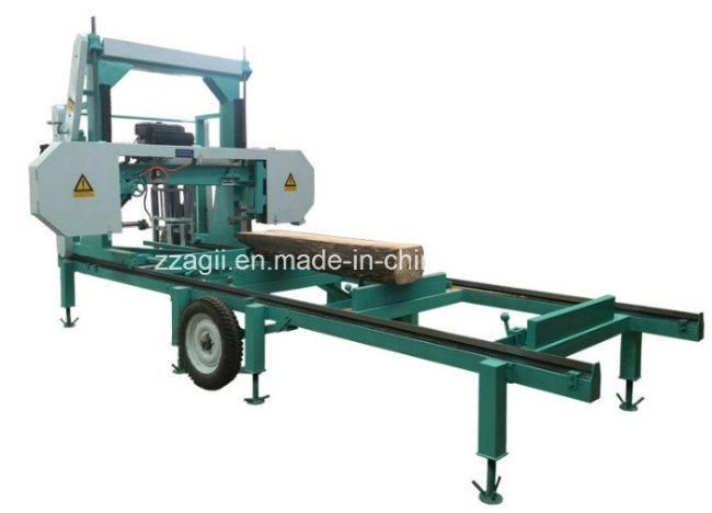 Portable Timber Cutting Machine Mobile Chain Saw Mill Wood Slasher