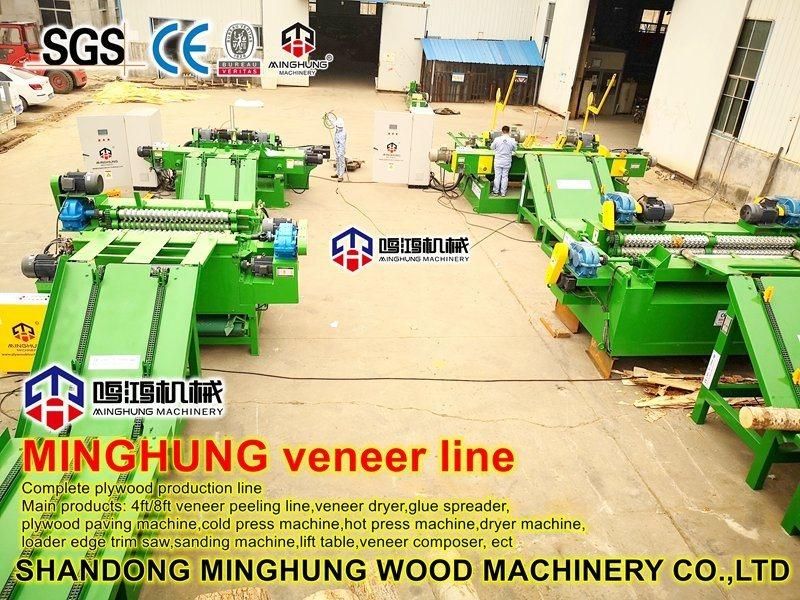 Birch Plywood Machine Veneer Peeling Lathe Machine
