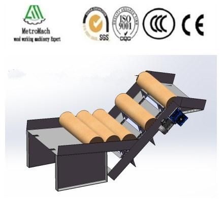 Automatic Wood Working Plywood Hard Wood Veneer Peeling Clipping Lathe