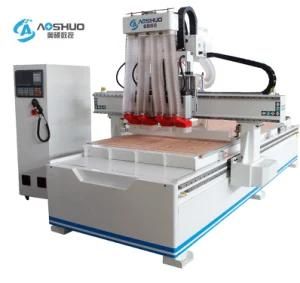 Cheap Price 1530 Automatic Furniture Cabinet Wood Making 4 Spindles Engraving CNC Machine