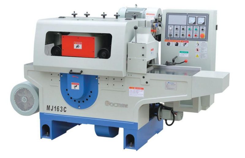 MJ163C woodworking machinery up-down multi-blade saw machine