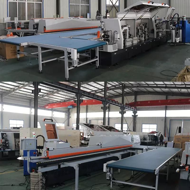 Pre-Milling Full Automatic Edgebander Automatic Linear Woodworking Panel Edge Banding Machine