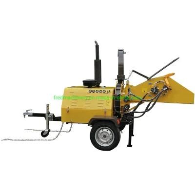 Durable 8 Inches Woodworking Machine Dh-40 Diesel Engine Firewood Chipper