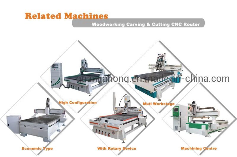 Auto Loading and Unloading Woodworking CNC Router