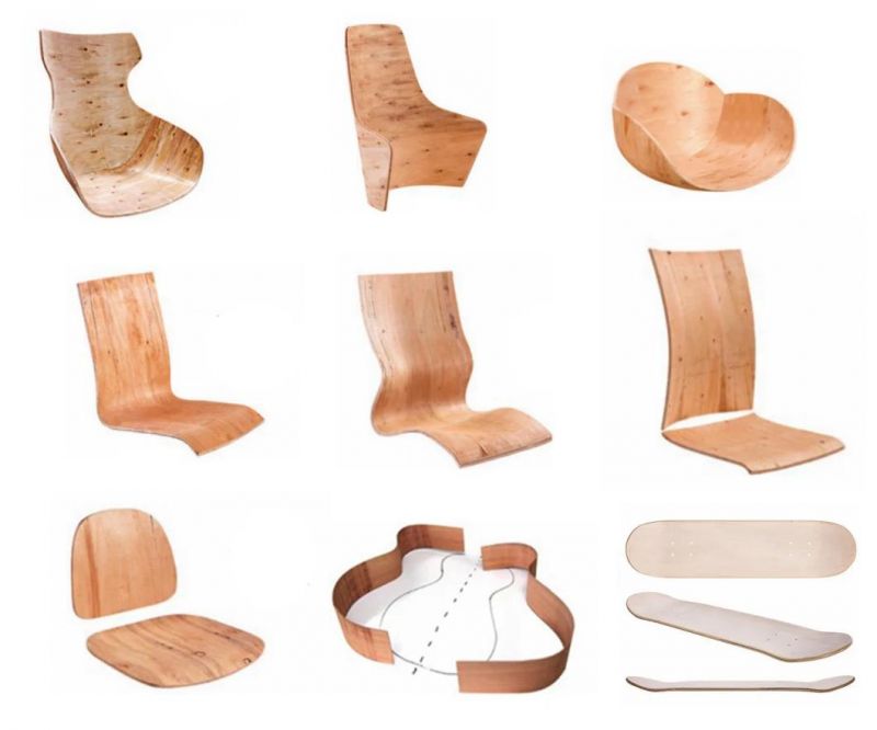 Plywood Machinery Wood Chair Bending Press Yx80-SA