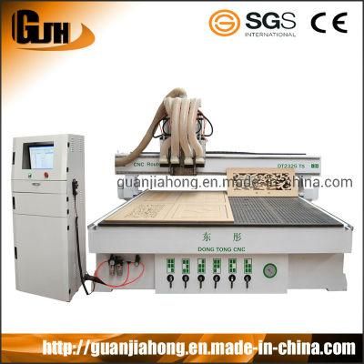 1325 Multi Process Engraving Machine 4 Workstage Atc Woodworking CNC Router