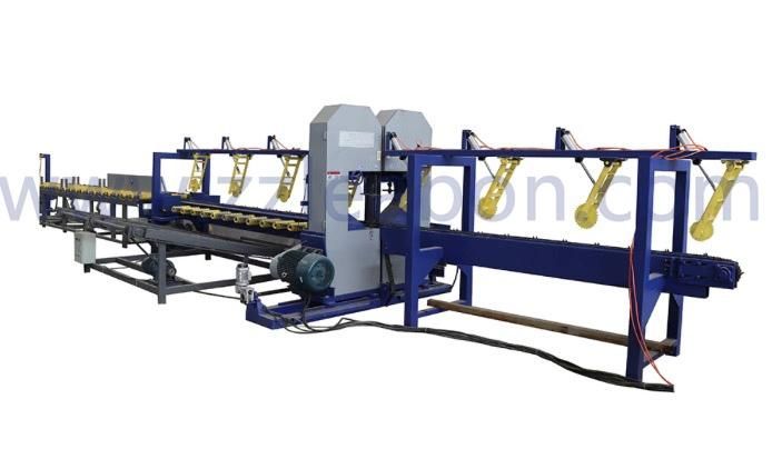 Semi-Circular Board Skin Cutting Saw Automatic Horizontal Hardwood Edge Processing Machine