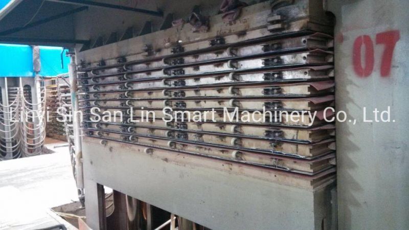 Lamination Hot Press Machine with Cylinder Upside for Plywood Making