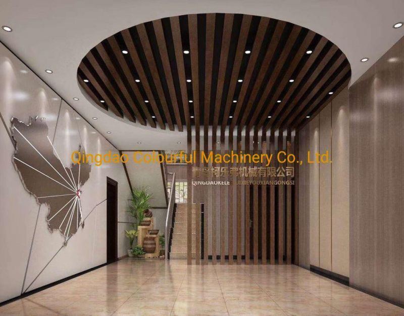 Window or Door Decorative Woodworking Laminating Profile Machine