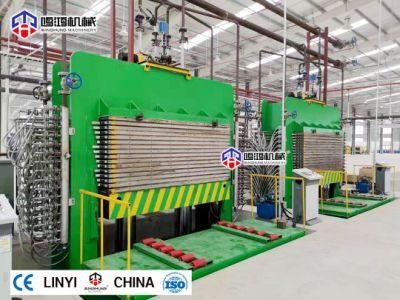 Hot Cold Press for Plywood Production Line