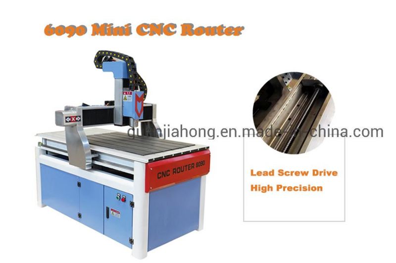 6090 Single Spindle Wood MDF Acrylic CNC Router
