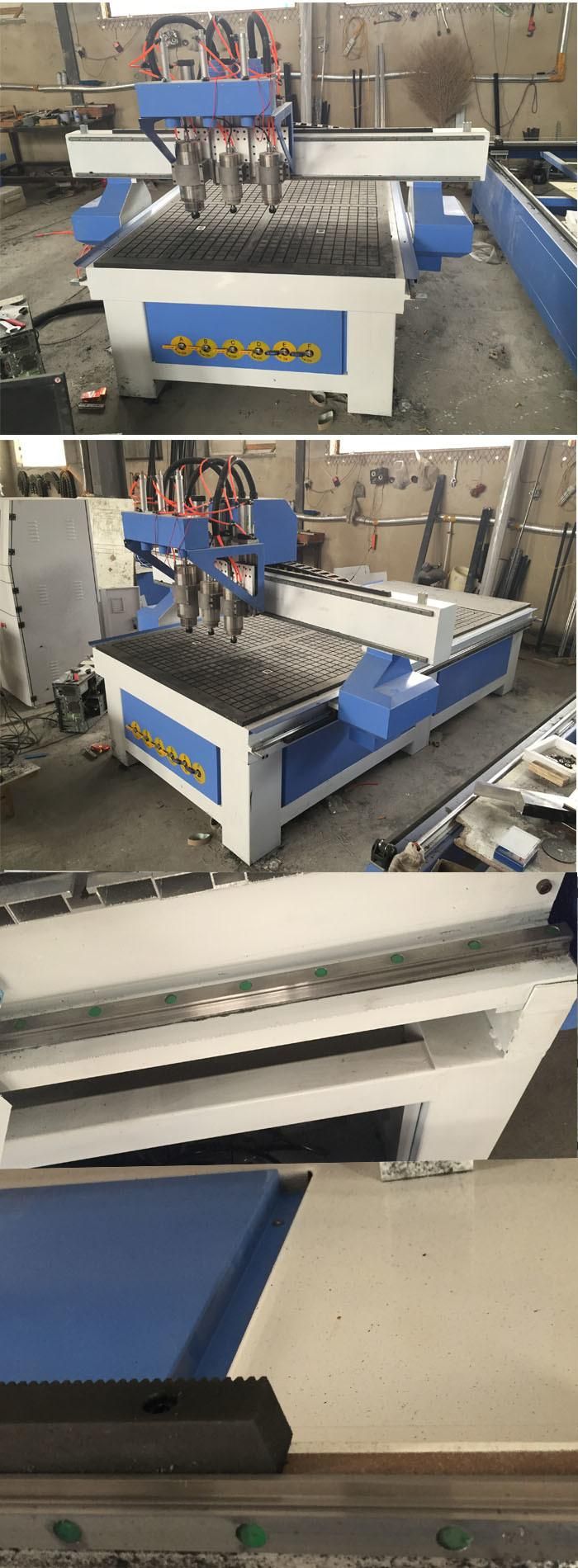 Furniture/Cabinet/Wooden Door Automatic 3D Wood Carving CNC Router