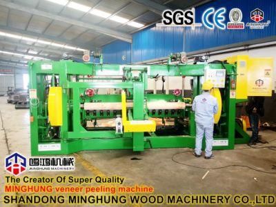 Spindle Wood Processing Machine for Making Face Core Veneer