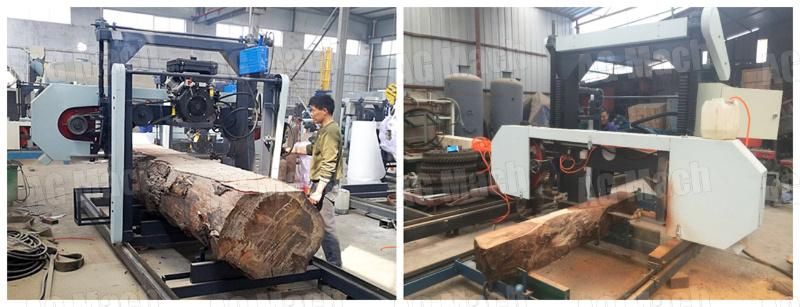 Multi-Functional Band Saw Machine Horizontal Portable Band Sawmill