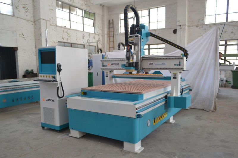 Hsd 9.0kw Spindle 1300*2500mm Woodworking Milling Cutting Machine 1325 1530 2030 Pneumatic Atc CNC Router for Wood, Acrylic, PVC, Soft Metal