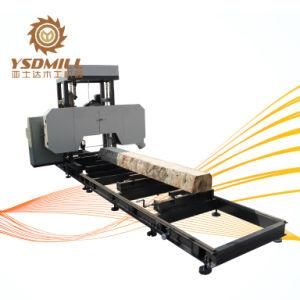 Diesel Portable Wood Cutting Sawmill Horizontal Band Saw Machine