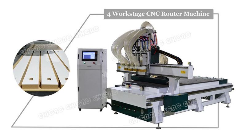 4 Process Engraving Machine CNC Router