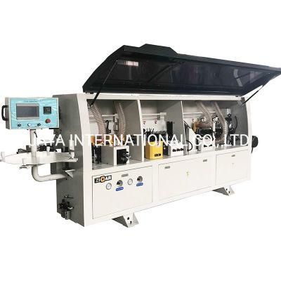 ZICAR automatic pvc wood based panel machinery edge bander machine for sale with pre milling