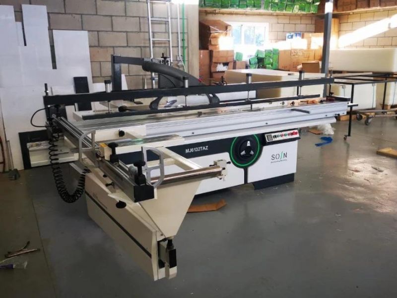 3200mm Mj6132taz High Precision Woodworking Sliding Table Panel Saw