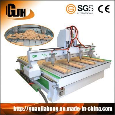 2025/2030/2040 Woodworking Machine, Multi Spindle CNC Engraving Machine, 4 Spindle Wood CNC Router for Wood, MDF, Acrylic, Plastic, Rubber