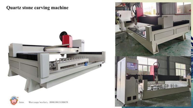 Stone CNC Engraving Machine Woodworking Carved Automatic Large Tombstone Stone Inscription 1325 Medium Stone Machine Marble Engraving Router