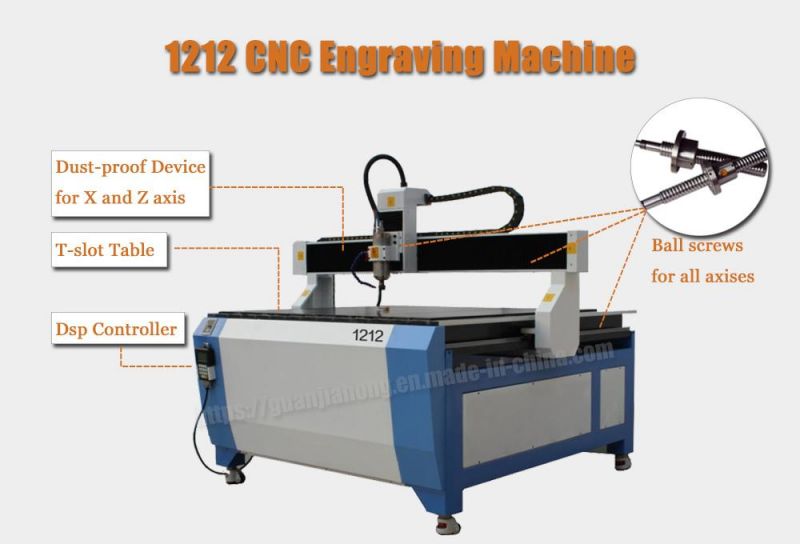 1218 Acrylic, Metal, Wood, Advertisement CNC Router, Advertising CNC Engraving Machine