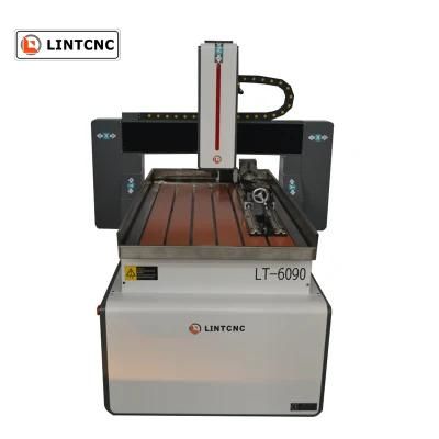 Advertising CNC Router 6060/6090/1212/1218 for Wood Acrylic Aluminum Copper MDF Mach3 DSP Control System 4 Axis CNC Machine