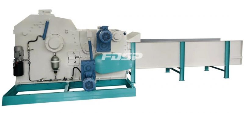 Timber Hammer Mill Wood Chipps Grinder for Feed Plant