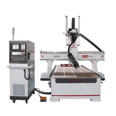 Spindle 180 Degree Swing Automatic 4 Axis 1325 1530 2030 Atc CNC Wood Router for Wooden Doors Cabinets