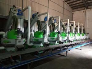 China Complete 1-2ton Biomass Ring Die Wood Stove Pellet /Pellets Mill Making Machine Production Line Plant Price for Sale