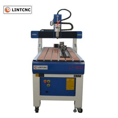 Mini 4 Axis CNC Router 6090 6012 1313 1224 Cutting Drilling Milling CNC Engraving Machine