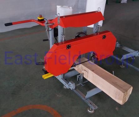 Sm360, Saw Mill for Garden, Movable Mini Saw Mill, Mini Band Saw Cutting Machine, Motor Type