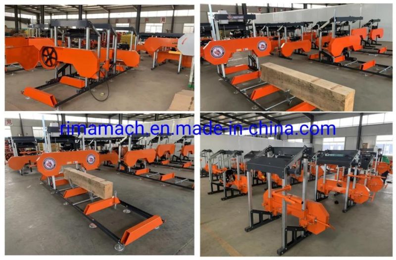 High Quality Automated Horizontal Band/Portable Saw Mobile Sawmill