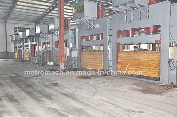 15/ 20 Layers 500/ 600 Tons Hot Press Machine for Plywood Making