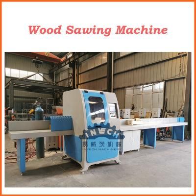Simens PLC Control High Precision Wood Timber Cutting Saw