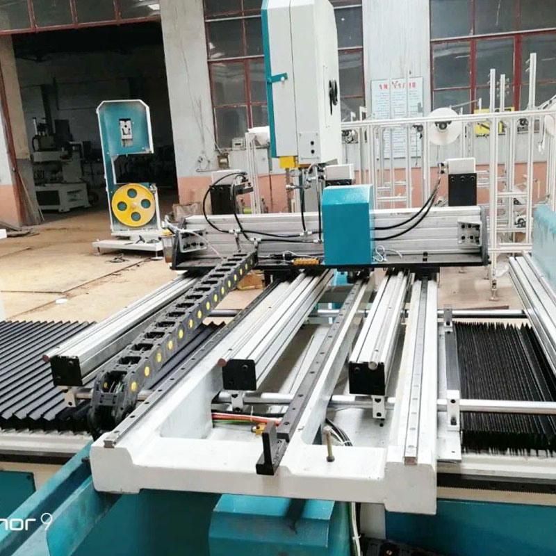 High Performance and High Efficiency Solid Wood Cutting Sawing CNC Curve Band Saw