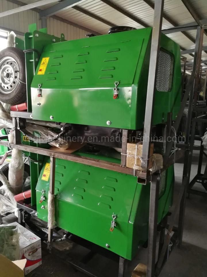 High Quality 40HP Diesel Engine Cutting Machine Dh-40 Chipper Shredder Towable Wood Crusher