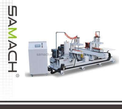 Wood Drilling Milling Machine Automatic Double-End Saw with Vertical Shaft Milling