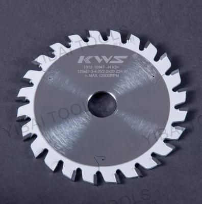 Tct Carbide Circular Saw Blade for Wood Conical Scoring