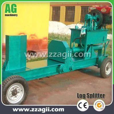 Diesel Engine Portable Wood Cutter Mobile Log Splitter