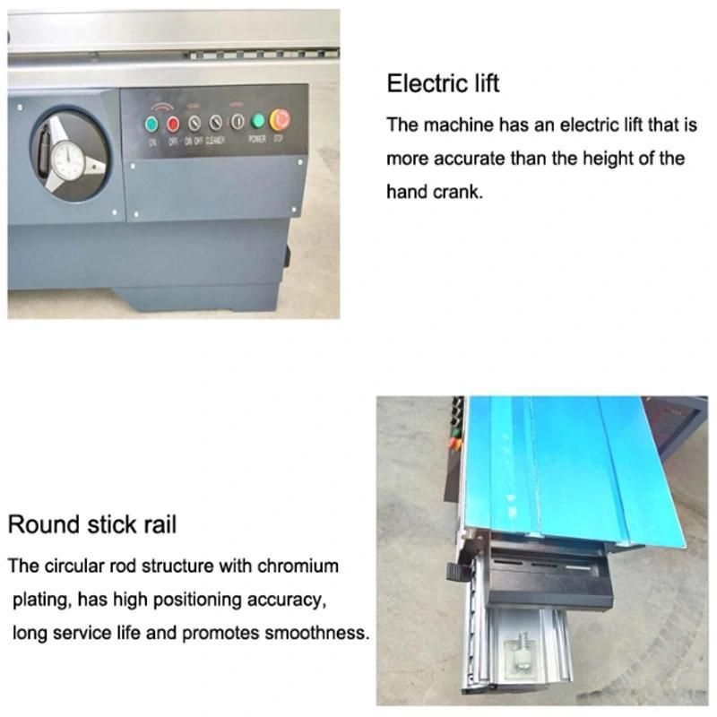 F45b High Precision Wood Cutting Sliding Table Saw Machine Panel Saw MDF Cutting Machinery