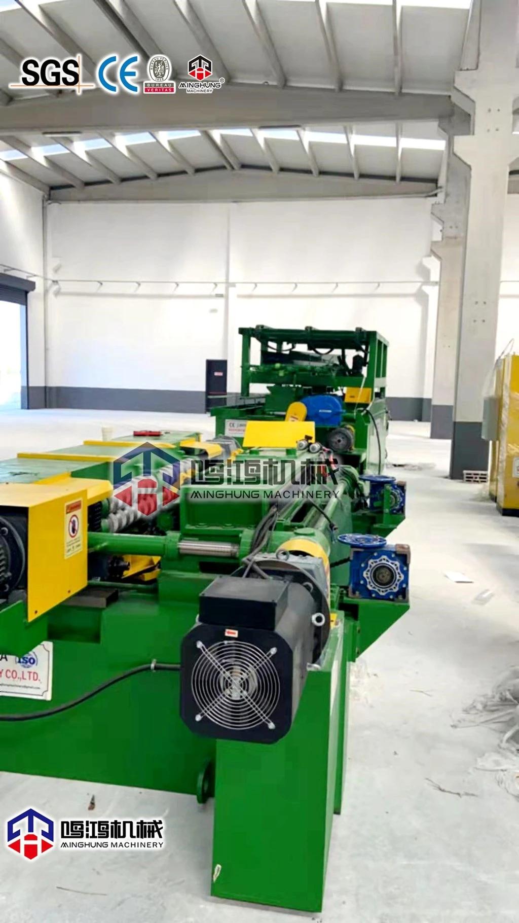 CNC Wood Veneer Peeling Machine with Servo Motor