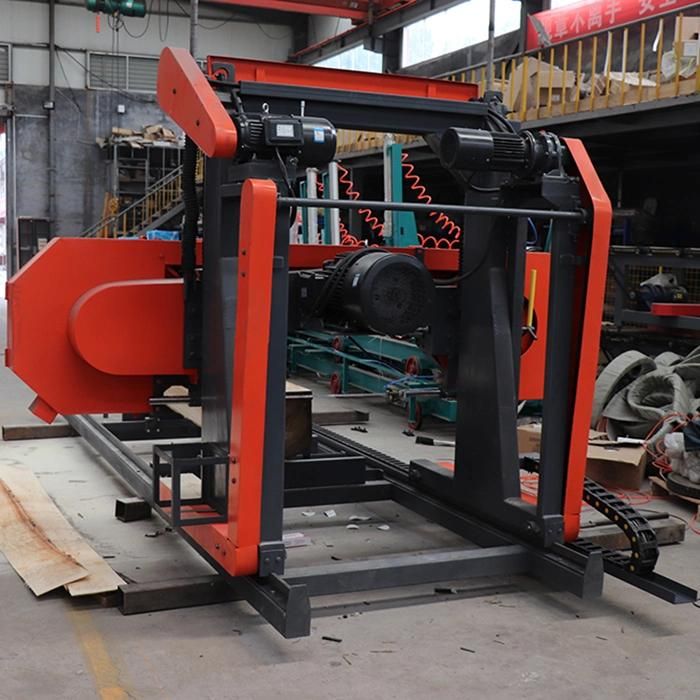 PLC Control Horizontal Bandsaw Sawmill, Bandsaw Cutting Machine