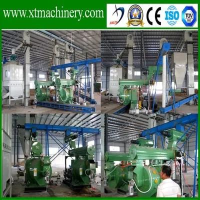 Pine Spruce Hemlock Teak Wood Pellet Press Line with Ce