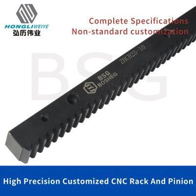 CNC Machine C45 Steel M3 Spur Gear Rack and Pinion