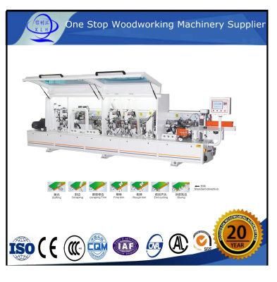 Laminated Wood Hot Melt Adhesive Edge Bonding Machine/ Wood Veneer Edge Banding Machine for CNC ABS Kdt MDF PVC Glue Corner Rounding Door