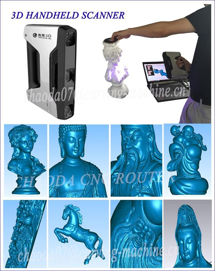 Foam 3D Advertising CNC Router for 3D Mould Making
